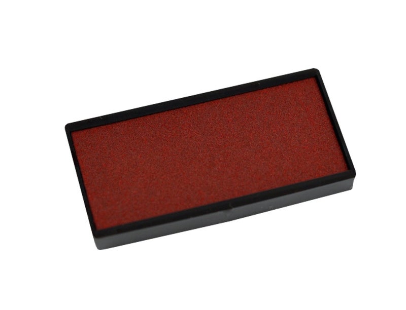 Cosco 065318 Premium Replacement Ink Pad For Self-Inking COSCO 2000 Plus P40 Stamp, 1-1/4"" x 2-1/2"", Red Ink